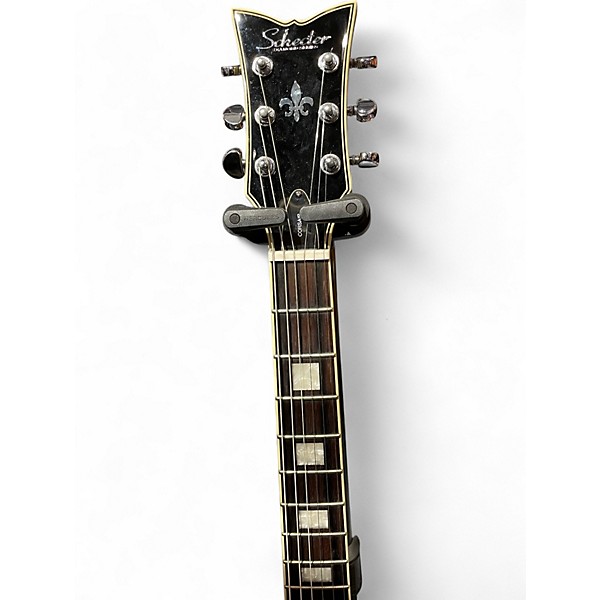 Used Schecter Guitar Research Corsair Gold Hollow Body Electric Guitar