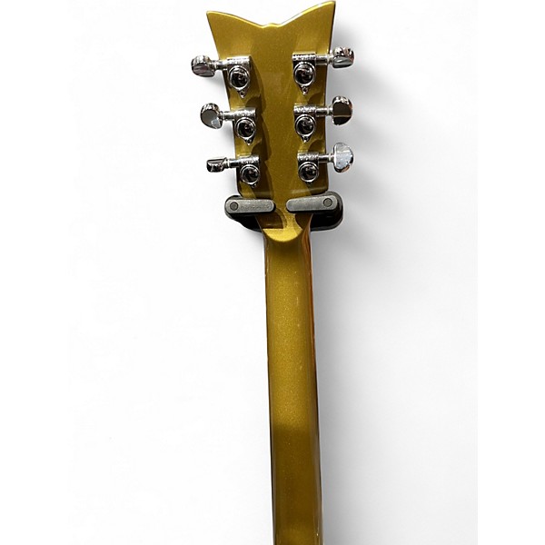 Used Schecter Guitar Research Corsair Gold Hollow Body Electric Guitar