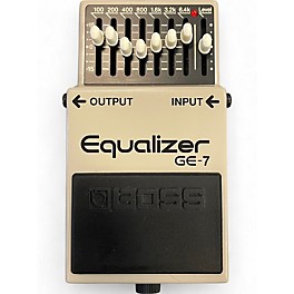 Used BOSS GE7 Equalizer Pedal