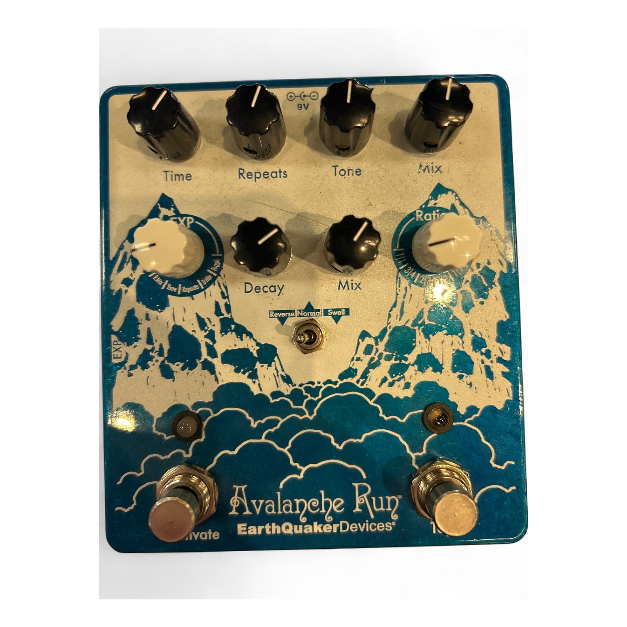 ギター EQD Avalanche Run Avalanche Run™ Stereo Reverb & Delay with Tap Tempo