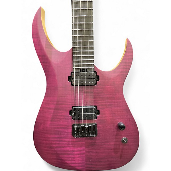Used Schecter Guitar Research JOHN BROWNE TAO 6 Trans Purple Solid Body Electric Guitar