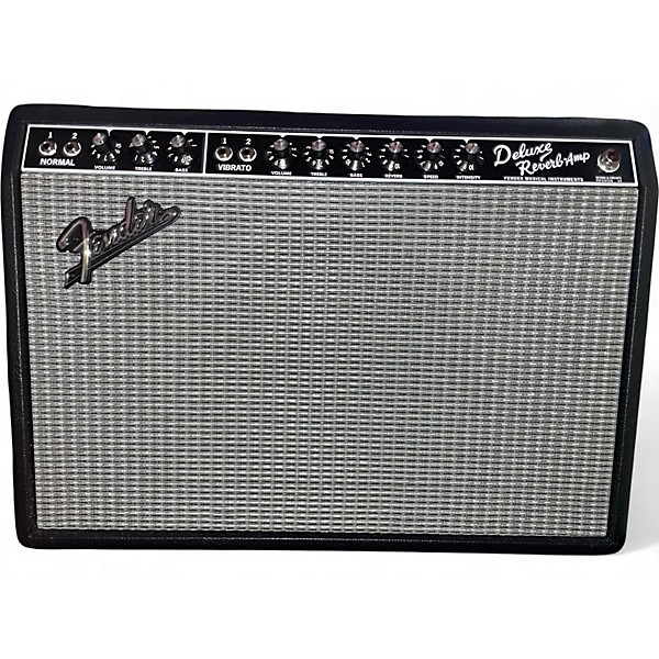 Used Fender Vintage Reissue '65 Deluxe Reverb Tube Guitar Combo Amp