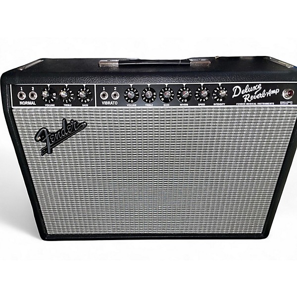 Used Fender Vintage Reissue '65 Deluxe Reverb Tube Guitar Combo Amp