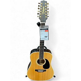 Vintage 1995 Takamine F-400S Natural 12 String Acoustic Electric Guitar