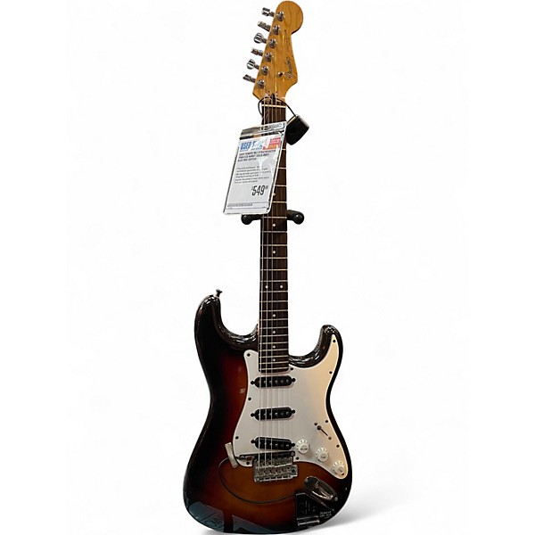 Used Fender MIJ STRATOCASTER Tobacco Burst Solid Body Electric Guitar