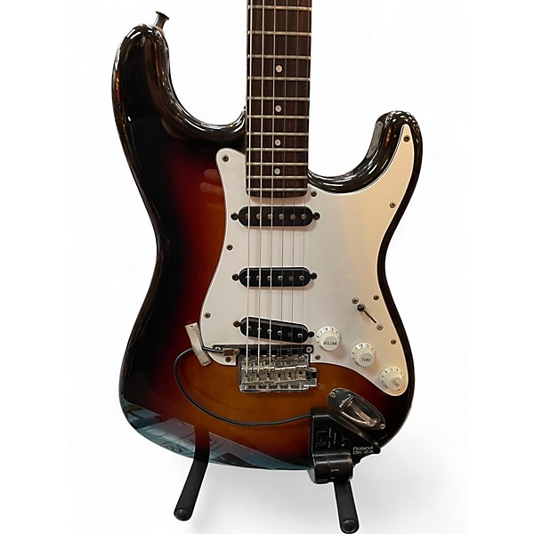 Used Fender MIJ STRATOCASTER Tobacco Burst Solid Body Electric Guitar