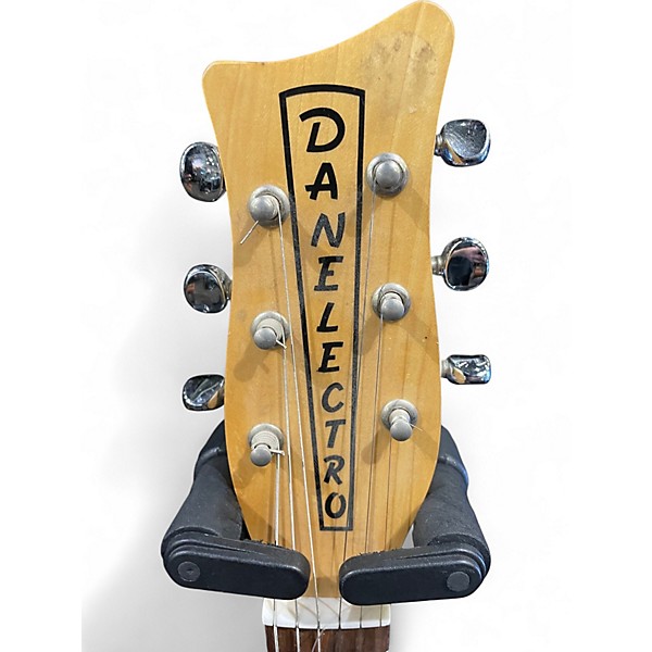 Used Danelectro Dano-Blaster Black Sparkle Solid Body Electric Guitar