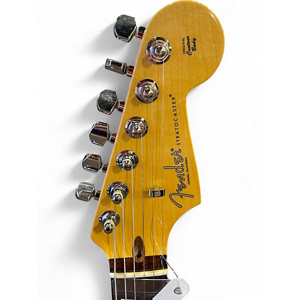 Used Fender American Professional II Stratocaster Blue Solid Body Electric Guitar