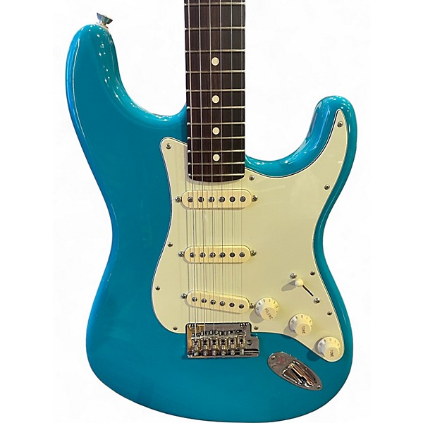 Used Fender American Professional II Stratocaster Blue Solid Body Electric Guitar