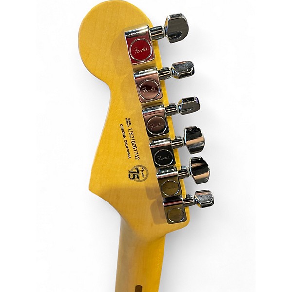 Used Fender American Professional II Stratocaster Blue Solid Body Electric Guitar