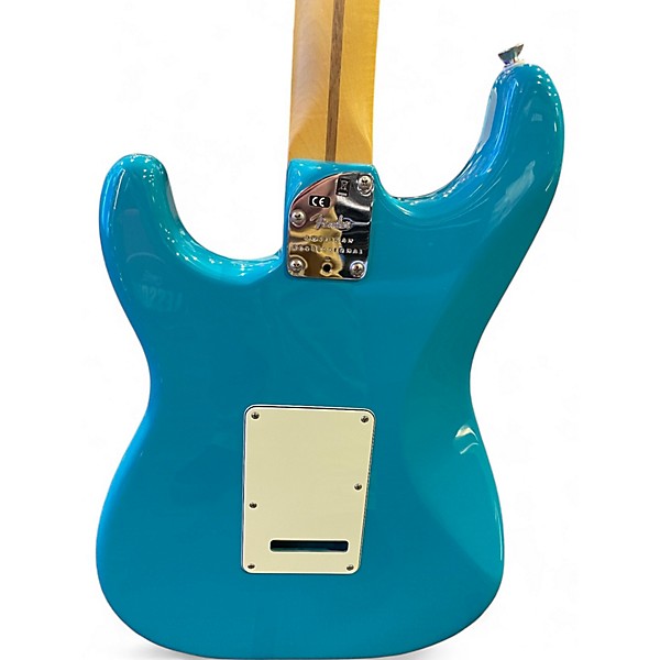 Used Fender American Professional II Stratocaster Blue Solid Body Electric Guitar