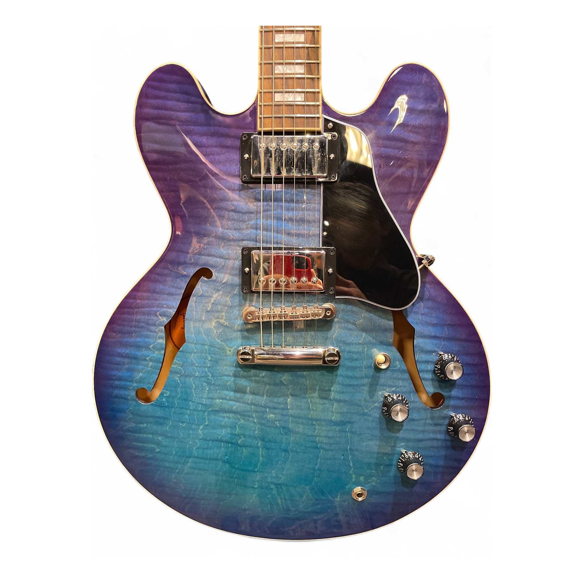 ギター Gibson ES-335 Figured Blueberry Burst Used Gibson ES335 Figured BLUEBERRY BURST Hollow Body