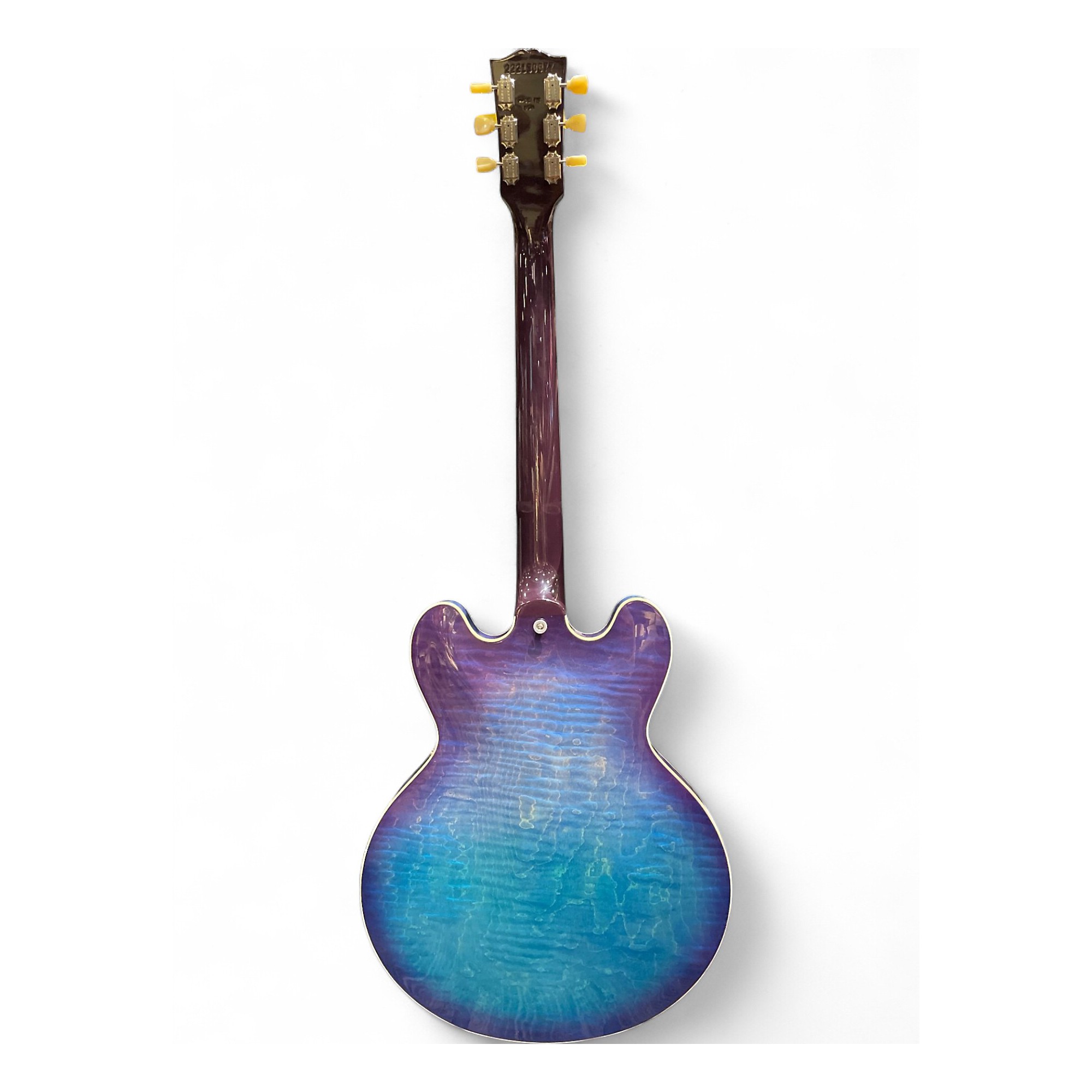 ギター Gibson ES-335 Figured Blueberry Burst Gibson ES-339 Figured Semi-Hollow Electric Guitar Blueberry