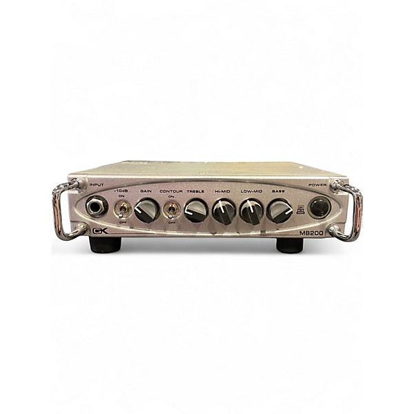 Used Gallien-Krueger mb200 Bass Amp Head