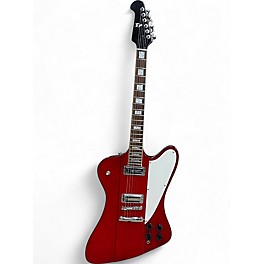 Used Mvg Firebird Transparent Red Solid Body Electric Guitar