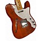 Used Squier Classic Vibe Telecaster Thinline Natural Hollow Body Electric Guitar thumbnail