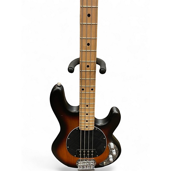 Used Sterling Sting Ray 2 Tone Sunburst Electric Bass Guitar