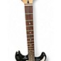 Used Squier Standard Stratocaster Black Solid Body Electric Guitar