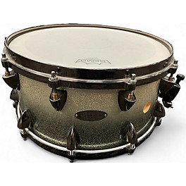 Used Orange County Drum & Percussion 14in SNARE Metallic Silver Drum