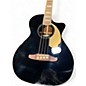 Used Fender Kingman Acoustic Electric Bass Black Acoustic Bass Guitar thumbnail