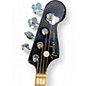 Used Fender Kingman Acoustic Electric Bass Black Acoustic Bass Guitar