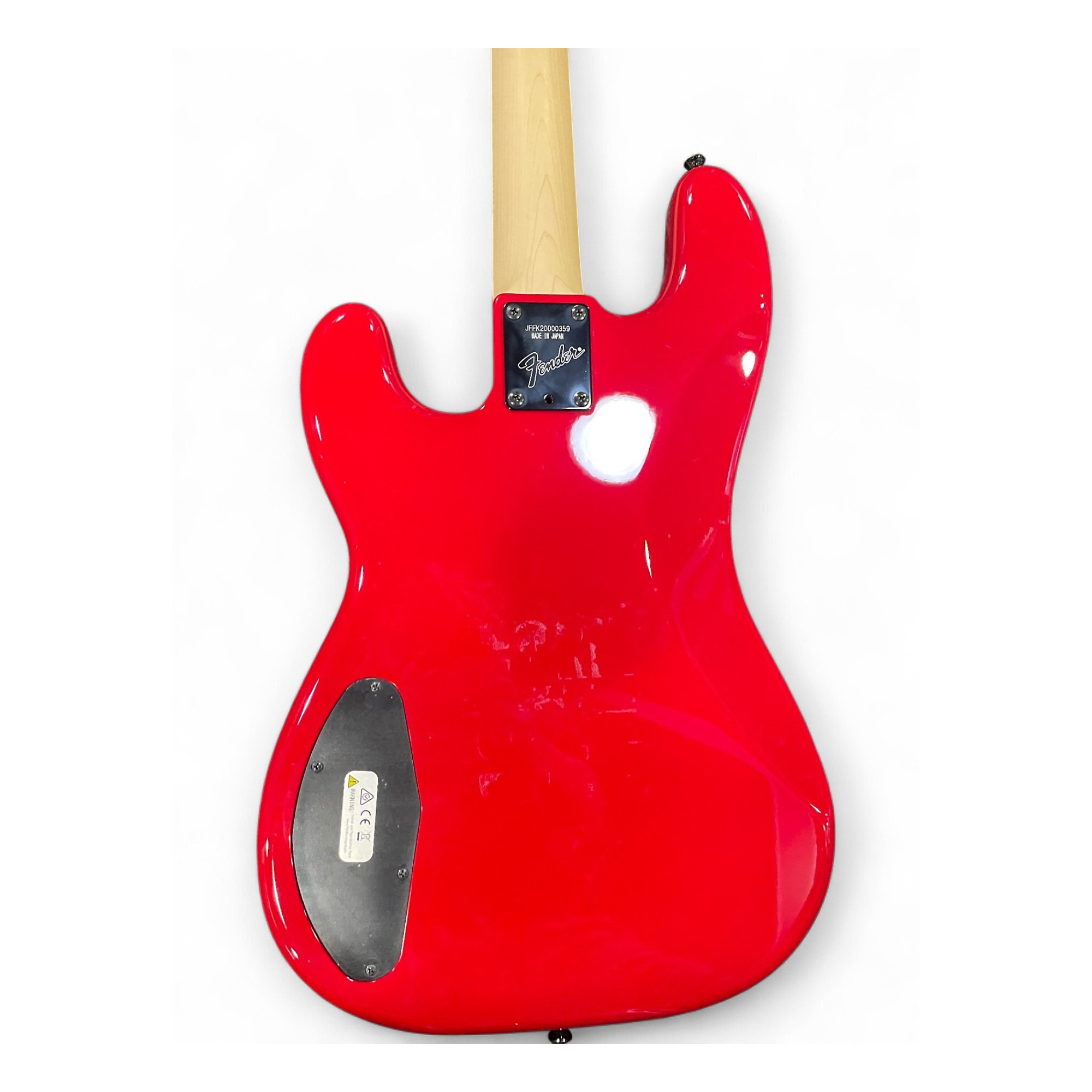 Used Fender Boxer Jazz Bass Red Electric Bass Guitar Red
