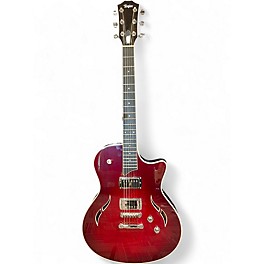 Used Taylor T3 Crimson Red Burst Hollow Body Electric Guitar
