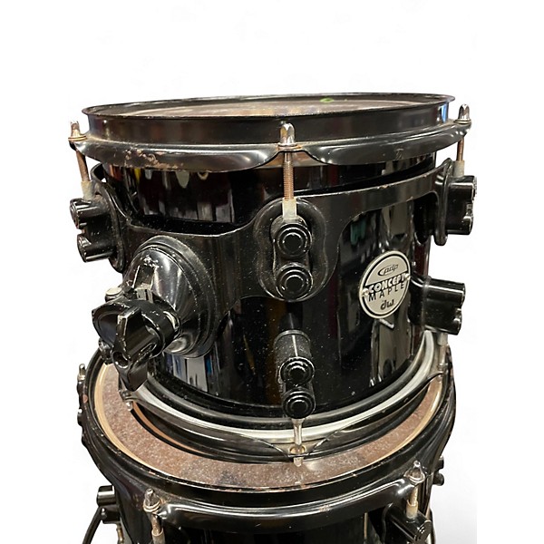 Used PDP by DW 5 Piece Concept Series Black Drum Kit