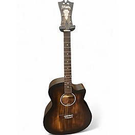 Used D'Angelico DAPCSG200ATBAP Aged Trans Black Acoustic Electric Guitar