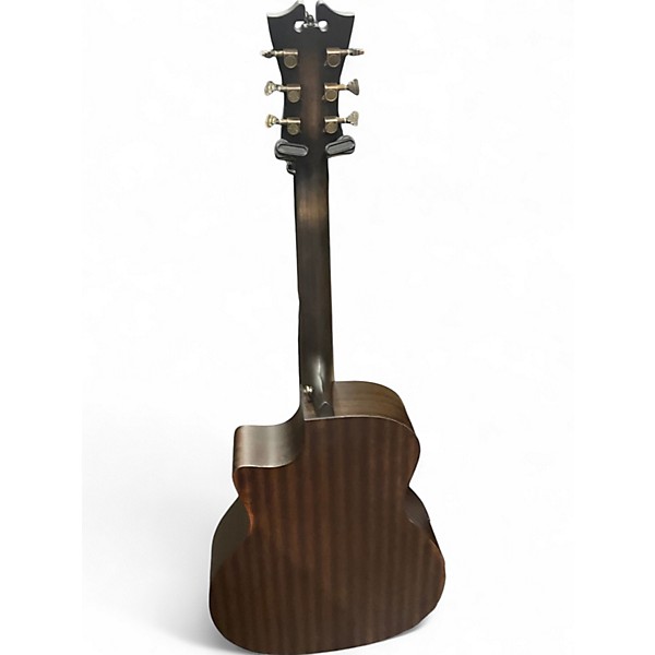 Used D'Angelico DAPCSG200ATBAP Aged Trans Black Acoustic Electric Guitar