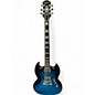Used Epiphone SG Prophecy Custom GX Blue Solid Body Electric Guitar thumbnail