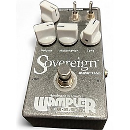 Used Wampler Sovereign Distortion Effect Pedal