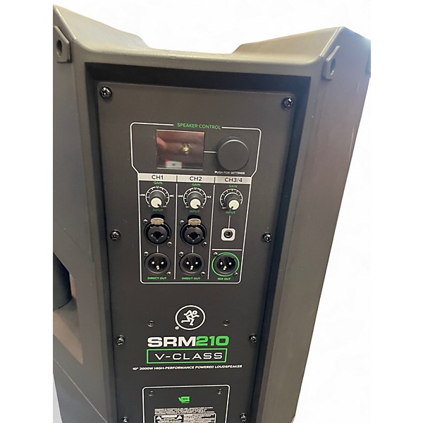 Used Mackie SRM210 Powered Speaker