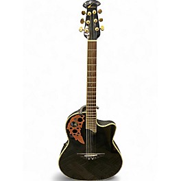 Used Ovation CELEBRITY Emerald Green Acoustic Electric Guitar