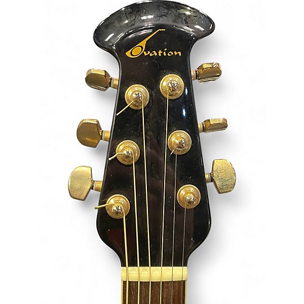 Used Ovation CELEBRITY Emerald Green Acoustic Electric Guitar