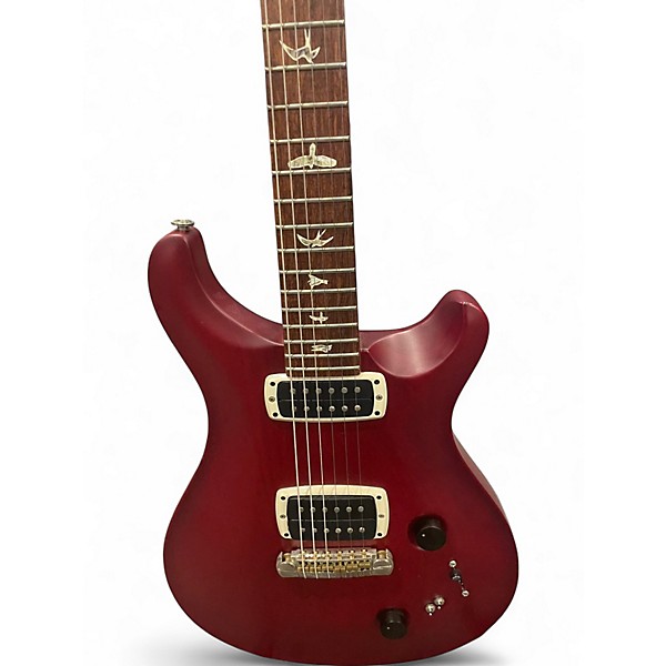 Used PRS 408 Cherry Solid Body Electric Guitar
