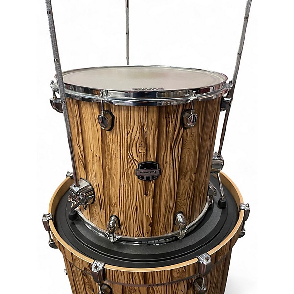 Used Mapex 4 Piece Mars Driftwood Drum Kit