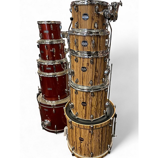 Used Mapex 4 Piece Mars Driftwood Drum Kit