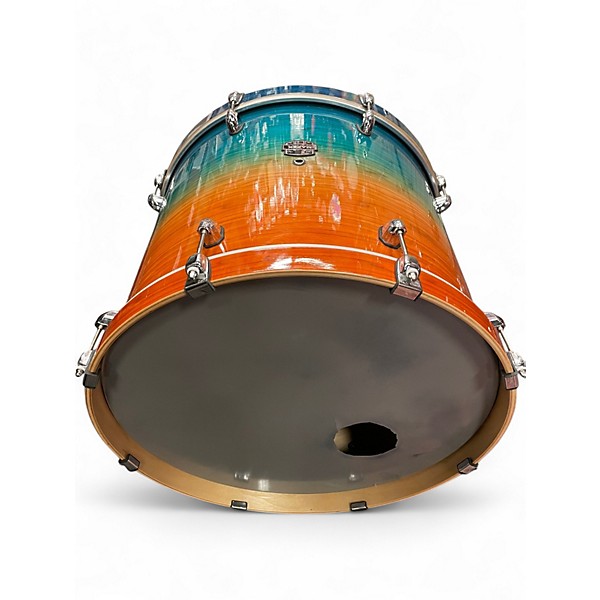 Used Mapex 5 Piece Armory Orange Sunset Drum Kit