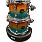 Used Mapex 5 Piece Armory Orange Sunset Drum Kit