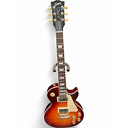 Used 2023 Gibson WILDWOOD SELECT 50S LP STANDARD Dark Cherry Burst Solid Body Electric Guitar