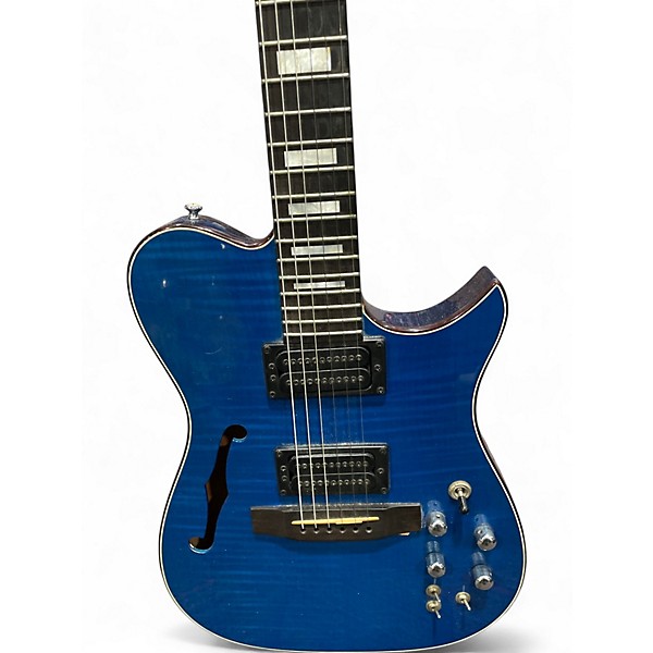 Used 2021 Carvin AE 185 Baltic Blue Hollow Body Electric Guitar