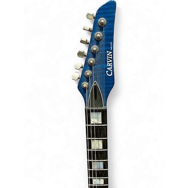 Used 2021 Carvin AE 185 Baltic Blue Hollow Body Electric Guitar