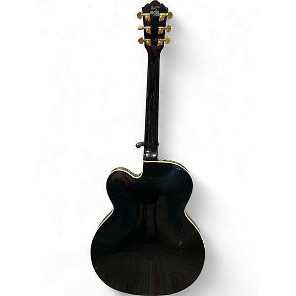 Used 2020s Washburn JA VG Black Hollow Body Electric Guitar