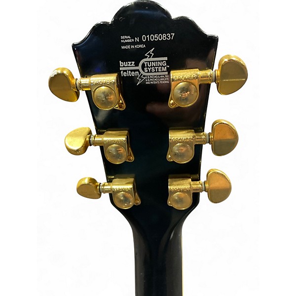 Used 2020s Washburn JA VG Black Hollow Body Electric Guitar