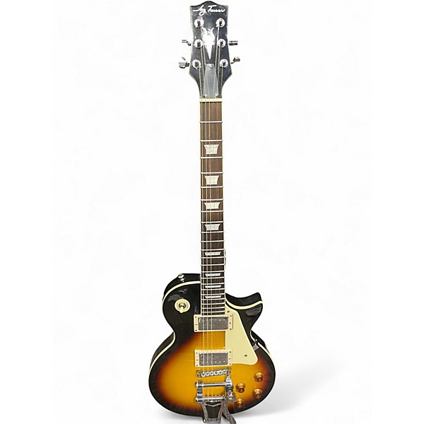 Used Jay Turser single cut black burst Solid Body Electric Guitar