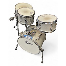 Used Gretsch Drums 4 Piece CATALINA CLUB Silver Sparkle Drum Kit