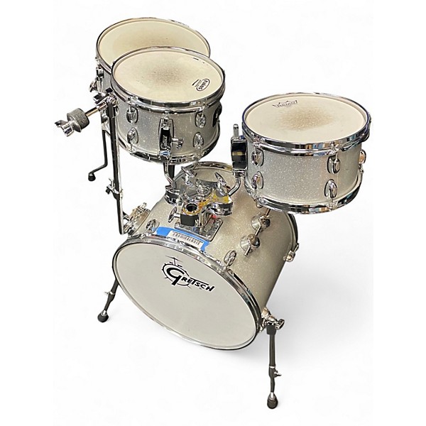Used Gretsch Drums 4 Piece CATALINA CLUB Silver Sparkle Drum Kit
