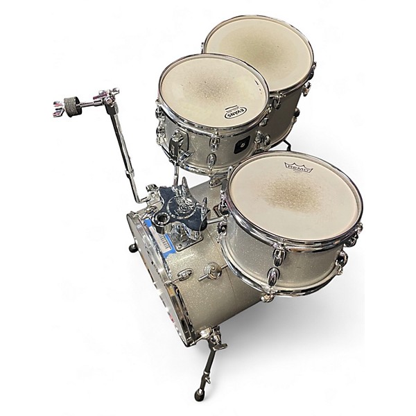 Used Gretsch Drums 4 Piece CATALINA CLUB Silver Sparkle Drum Kit