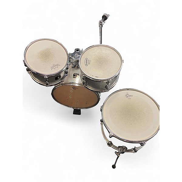 Used Gretsch Drums 4 Piece CATALINA CLUB Silver Sparkle Drum Kit